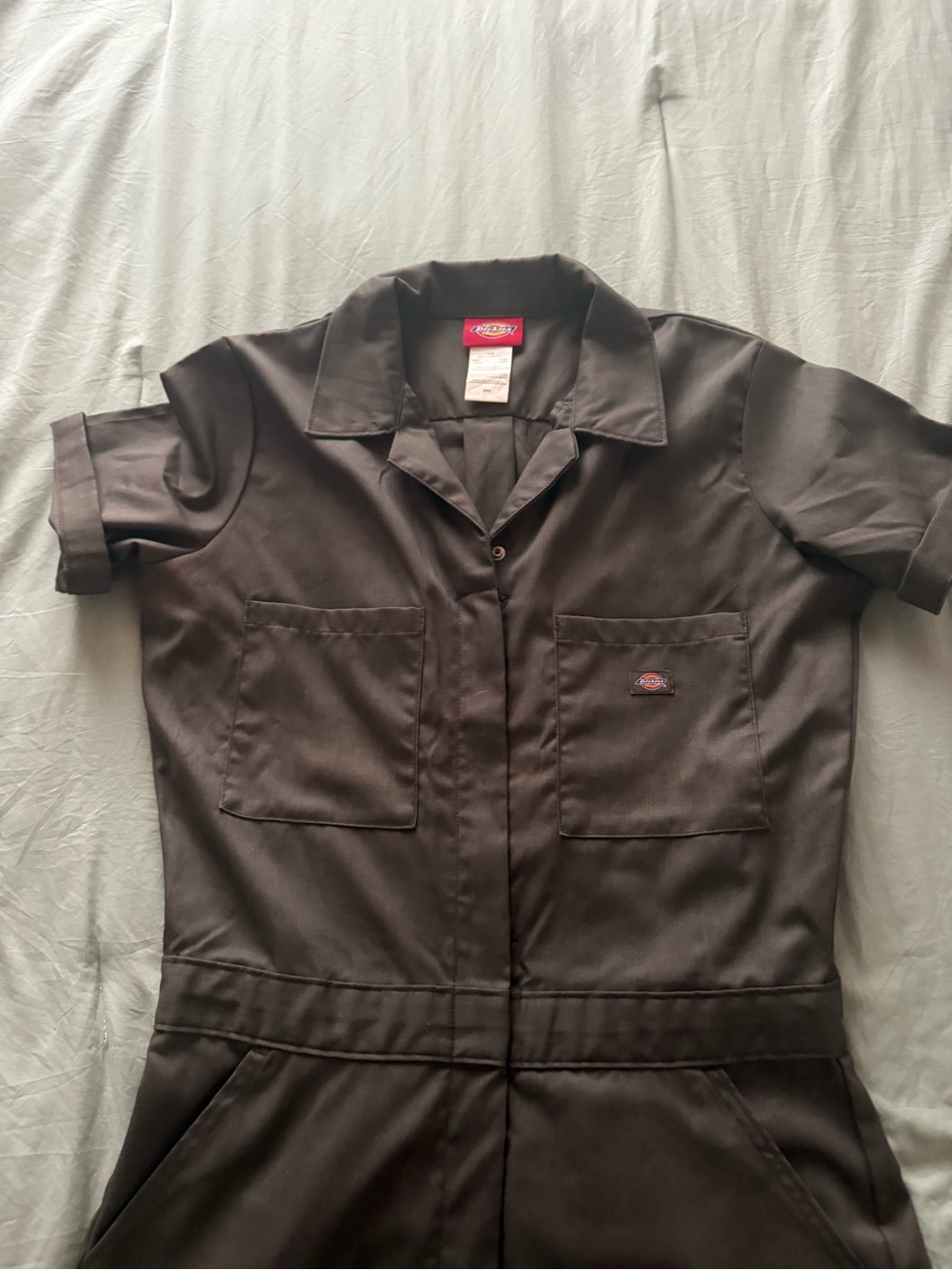 Dickies Women's Utility Coverall Jumpsuit in Dark green